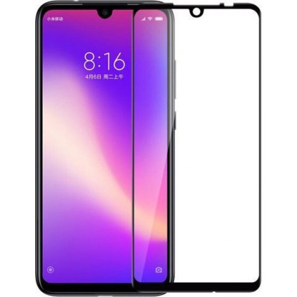 Full Face Tempered Glass Black (Redmi Note 8 Pro)